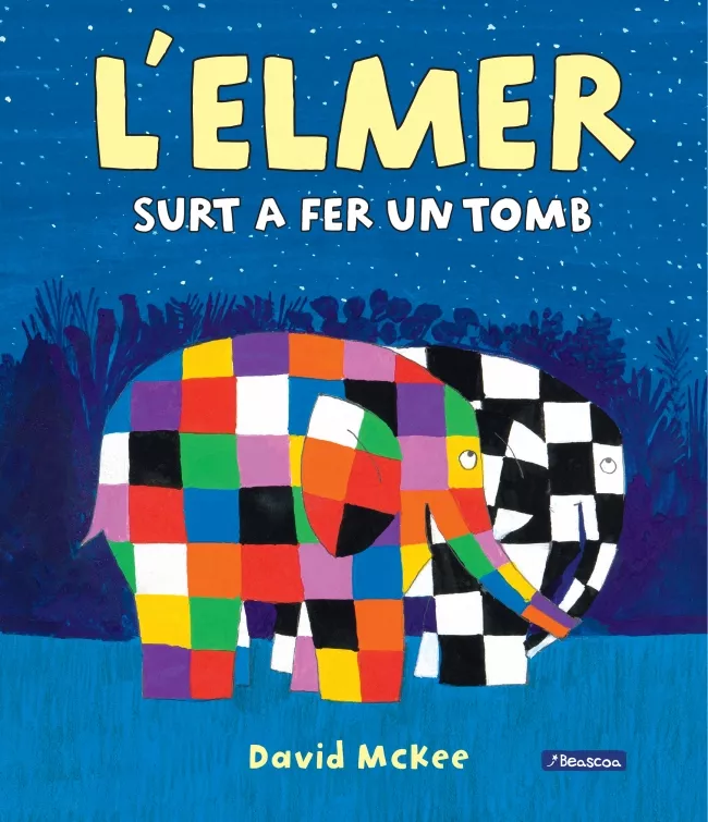 Portada del Libro L Elmer Surt A Fer Un Tomb (L Elmer. Album Il·Lustrat) de David Mckee - 9788448854287