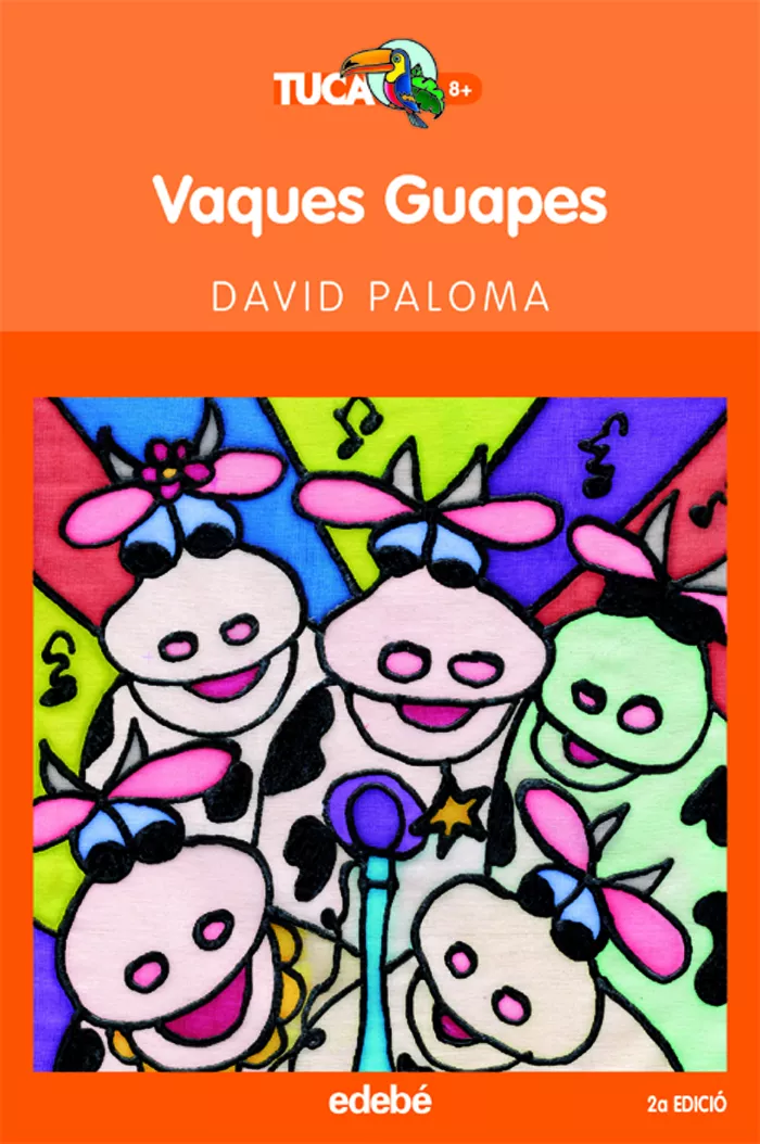 Portada del Libro Vaques Guapes de David Paloma - 9788423677252