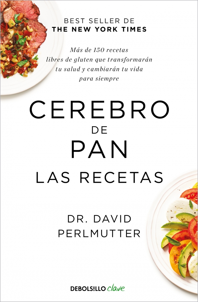 Portada del Libro Cerebro De Pan. Las Recetas de David Perlmutter - 9788466353694