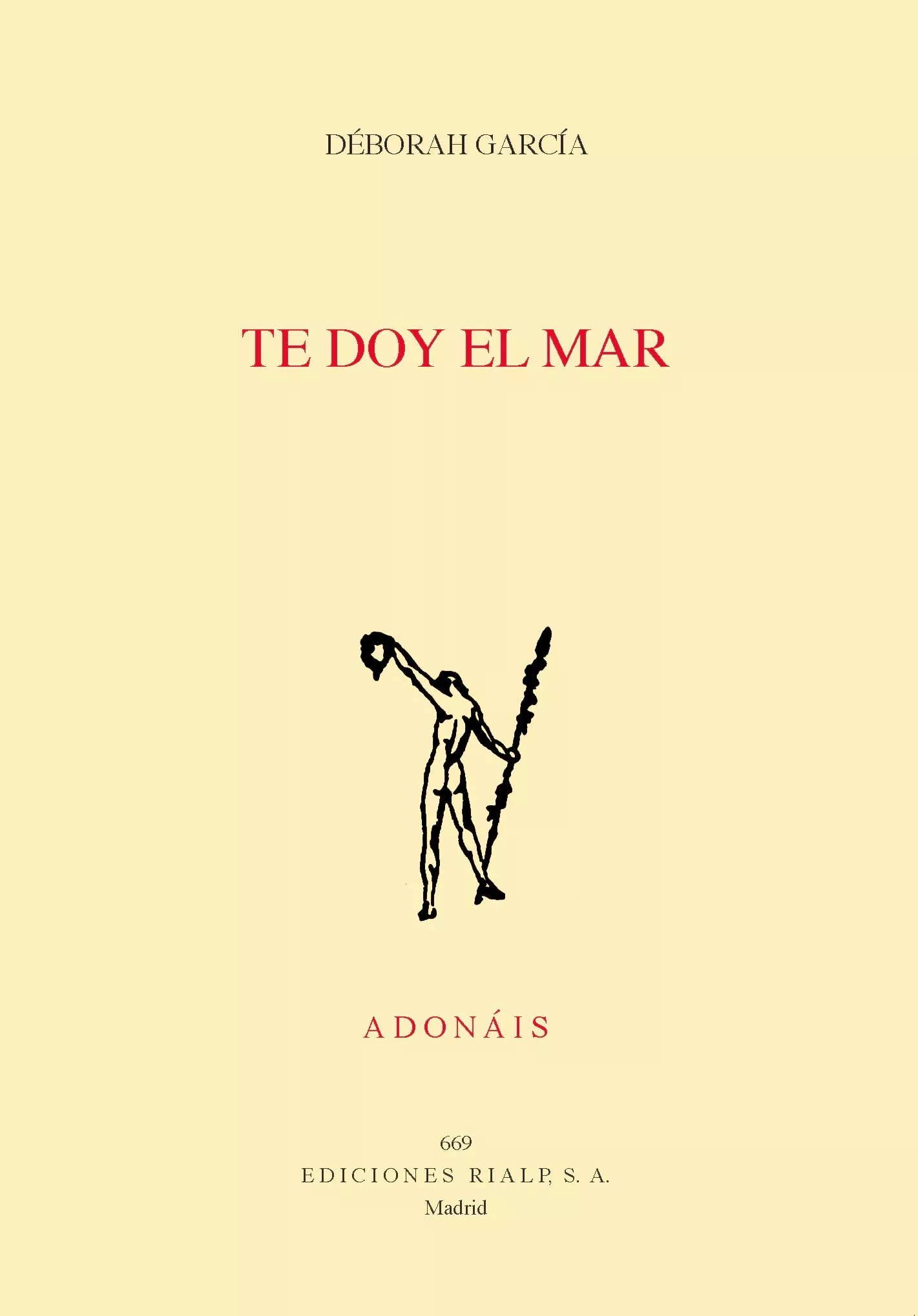 Portada del Libro Te Doy El Mar (Premio Alegria 2019) de Debora Garcia - 9788432151750