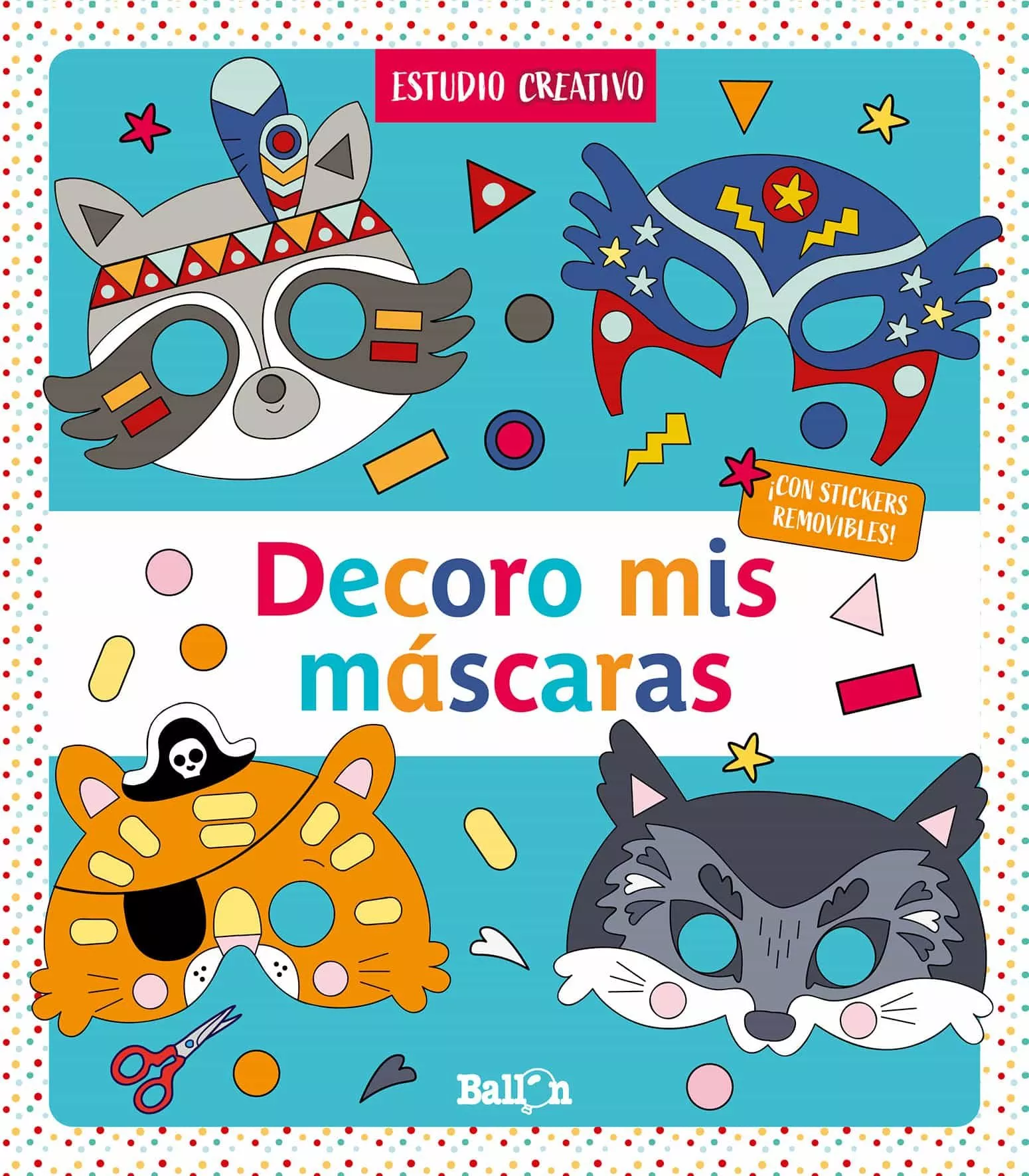 Portada del Libro Decoro Mis Mascaras Azul de - 9789403216973