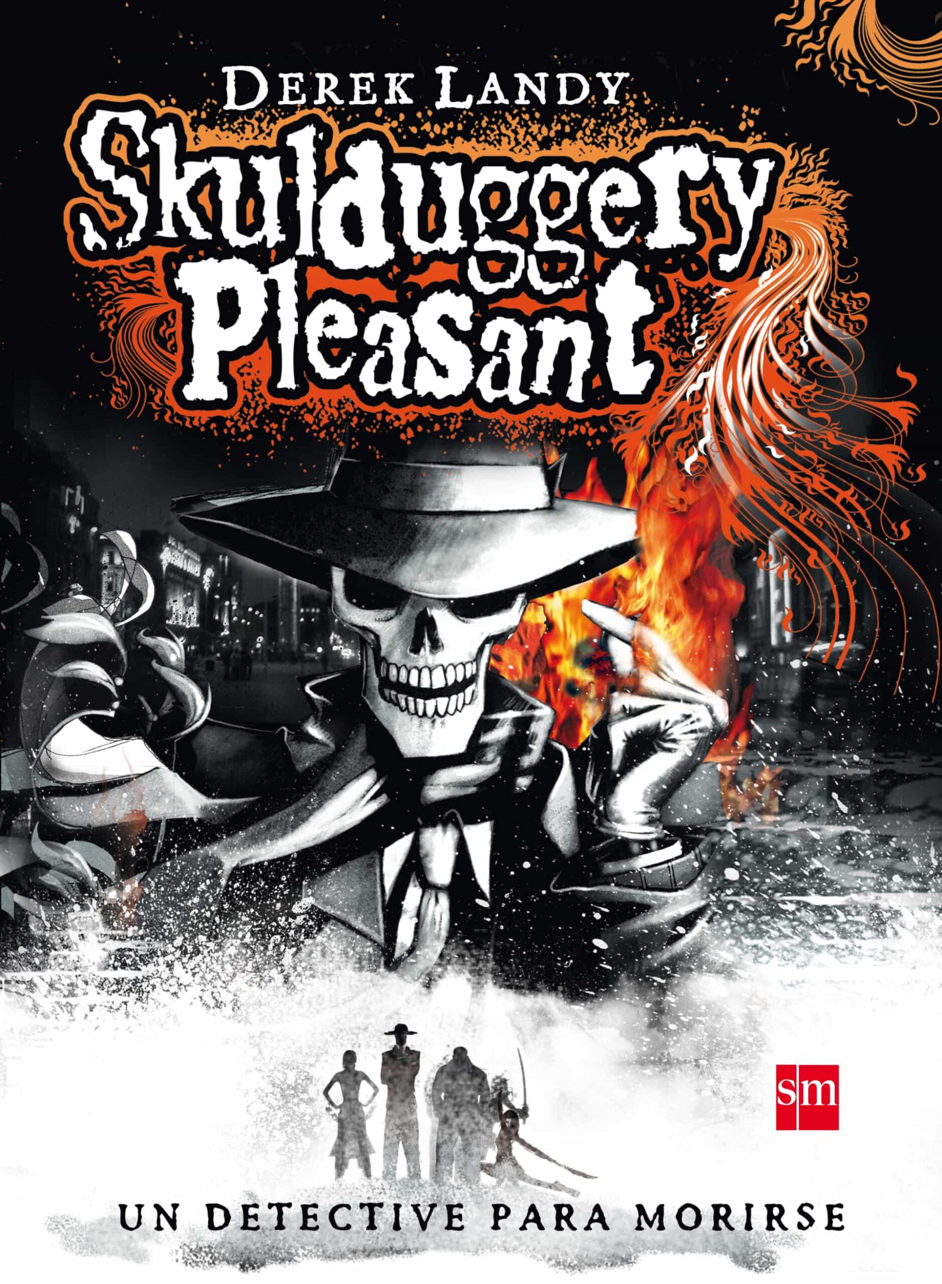Portada del Libro Detective Esqueleto 1: Skulduggery Pleasant de Derek Landy - 9788467519846