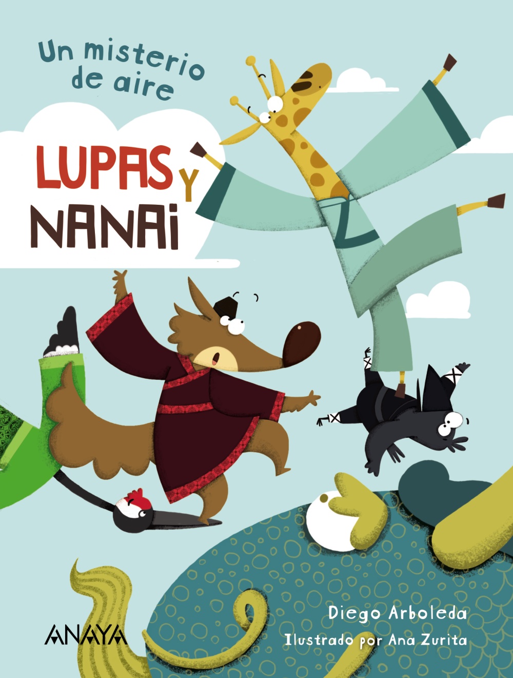Portada del Libro Lupas Y Nanai. Un Misterio De Aire de Diego Arboleda - 9788469865804
