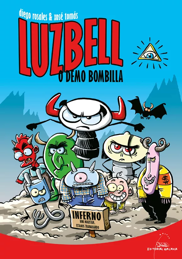 Portada del Libro Luzbell. O Demo Bombilla de Diego Rosales - 9788491514190