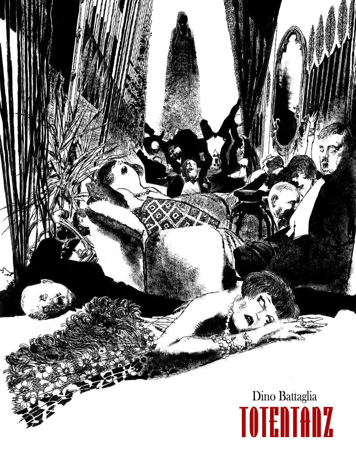 Portada del Libro Totentanz (Sillon Orejero) de Dino Battaglia - 9788495825063