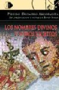 Portada del Libro Los Nombres Divinos Y Otros Escritos de Dionisio El Areopagita - 9788495399786