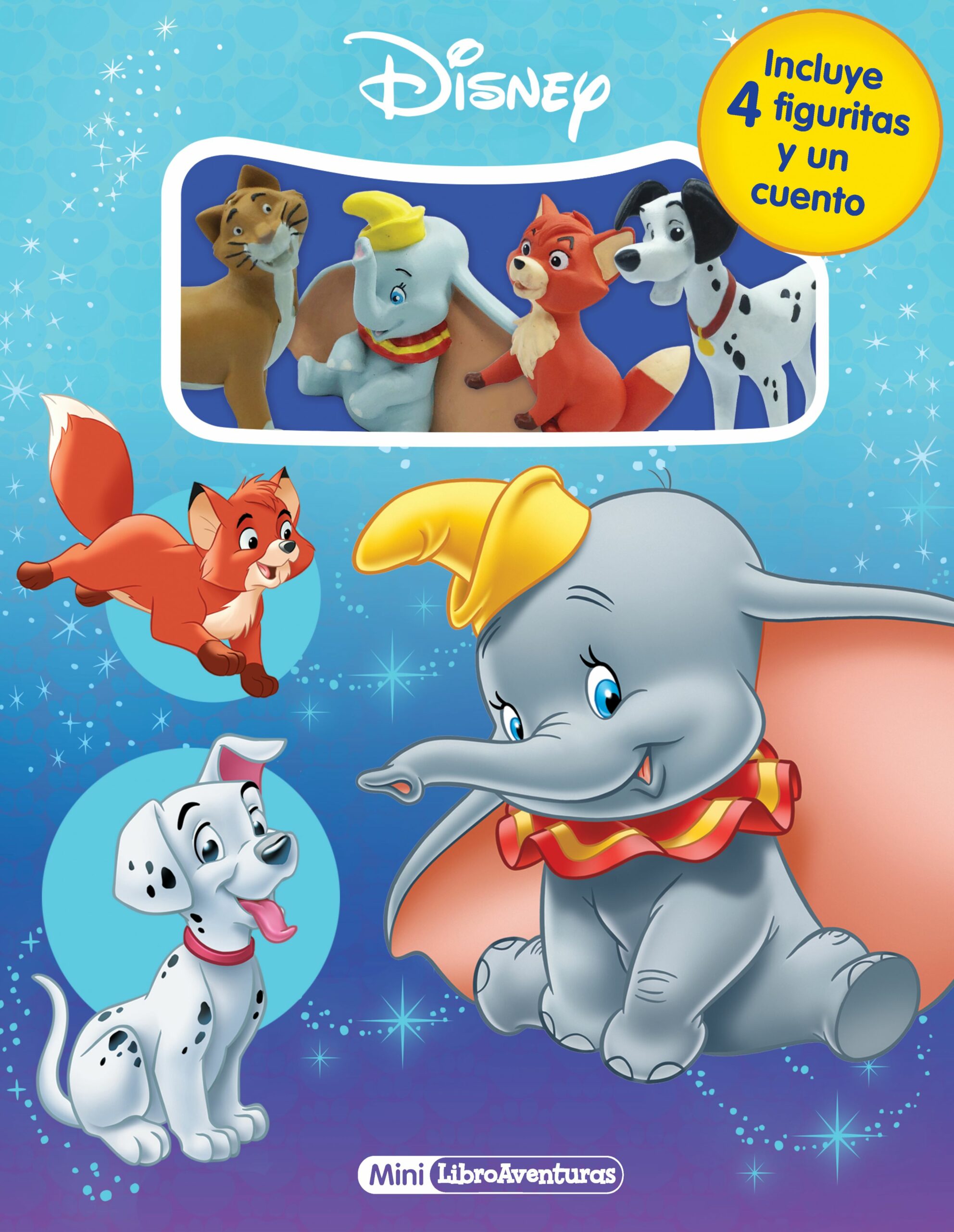 Portada del Libro Animales. Mini-Libroaventuras de Disney - 9788499519531