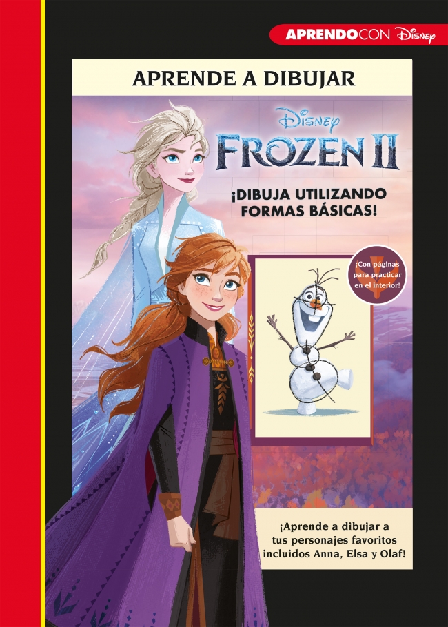 Portada del Libro Aprende A Dibujar Frozen Ii (Crea Juega Y Aprende Con Disney) de Disney - 9788417630812