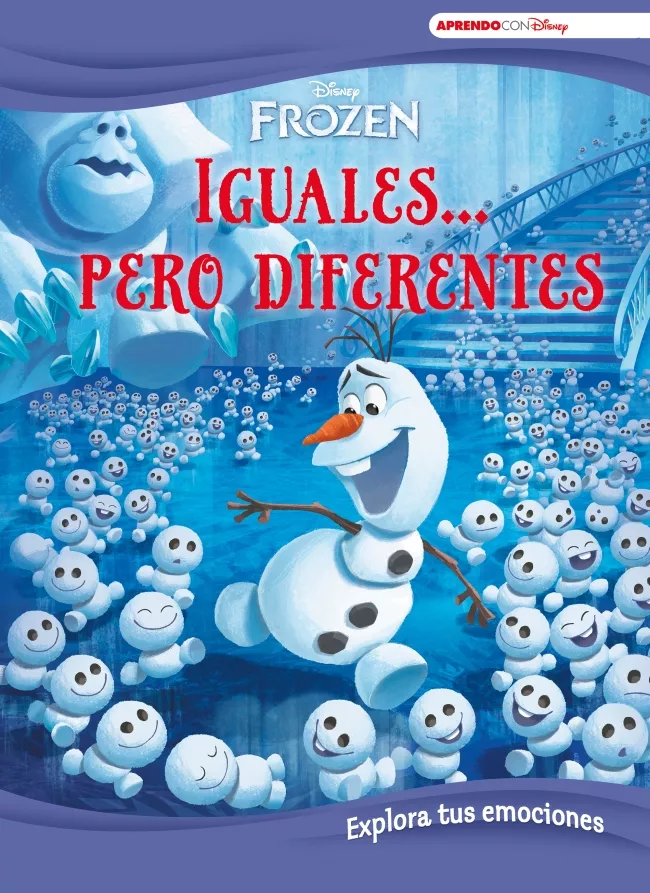 Portada del Libro Frozen. Iguales... Pero Diferentes (Explora Tus Emociones) de Disney - 9788417630294