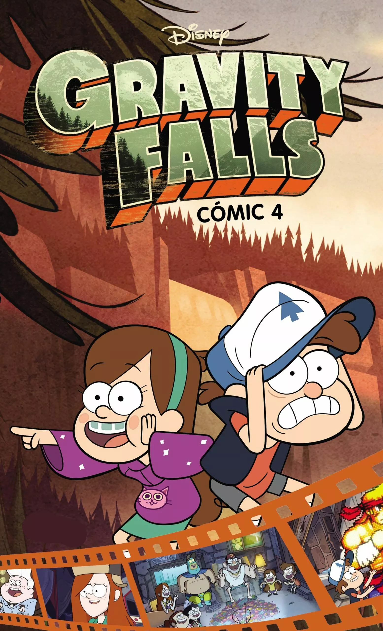 Portada del Libro Gravity Falls Nº 04/05 de Disney - 9788413412771
