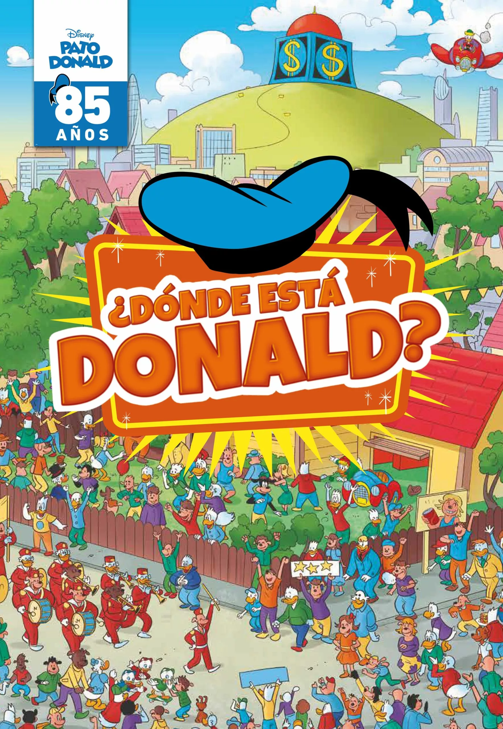 Portada del Libro Pato Donald. ¿Donde Esta Donald? de Disney - 9788499519661