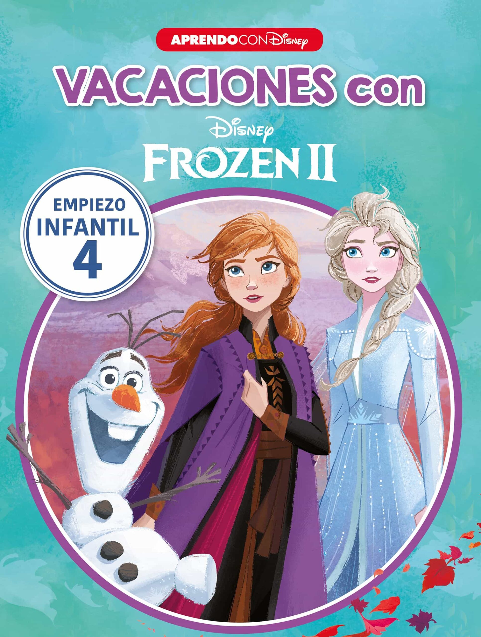Portada del Libro Vacaciones Con Frozen Ii (Libro Educativo Disney Con Actividades) de Disney - 9788417630706