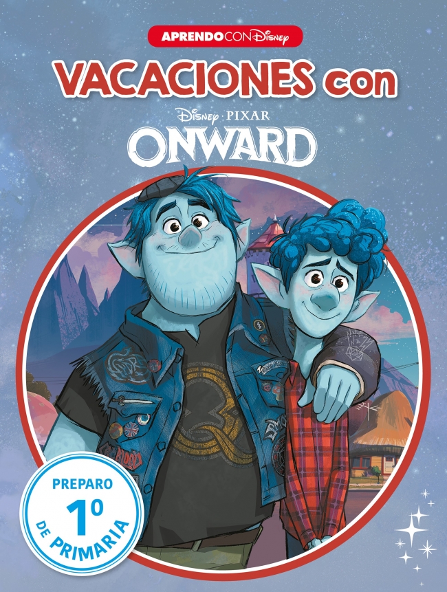 Portada del Libro Vacaciones Con Onward (Libro Educativo Disney Con Actividades) de Disney - 9788417630676