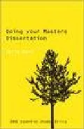 Portada del Libro Doing Your Master Dissertation de - 9780761942177