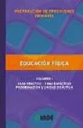 Portada del Libro Preparacion De Oposiciones. Primaria: Educacion Fisica (3 Vol.) de Domingo Blazquez - 9788497290777