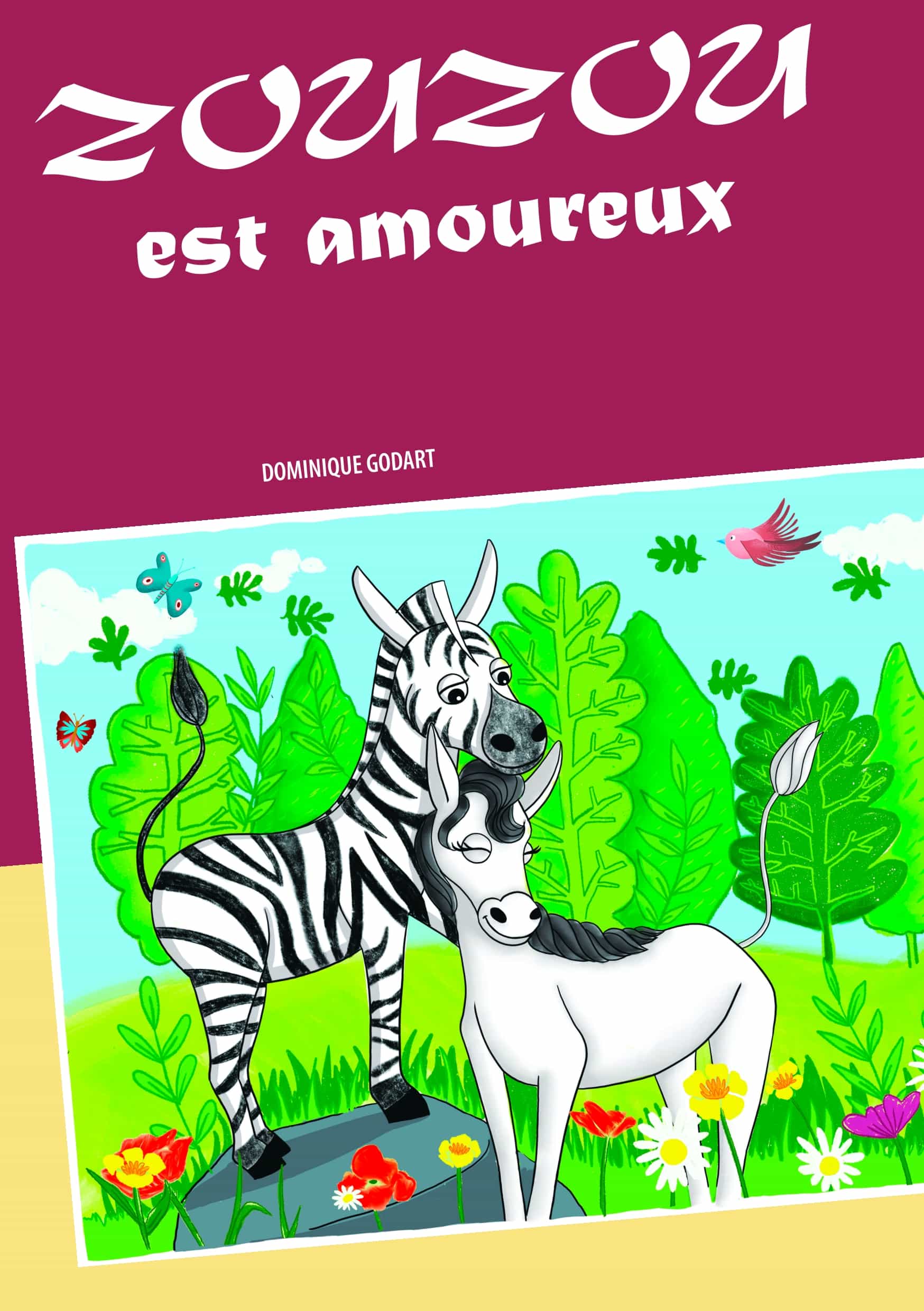 Portada del Libro Zouzou Est Amoureux de Dominique Godart - 9782322187195