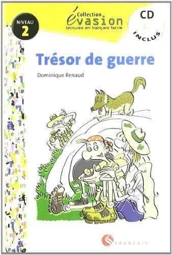 Portada del Libro Tresor De Guerre (Incluye Cd) (Evasion Lecturas En Frances) (2º E So) de Dominique Renaud - 9788429409406