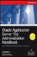 Portada del Libro Oracle Application Server 10G Administration Handbook de Donald K. Burleson - 9780072229585