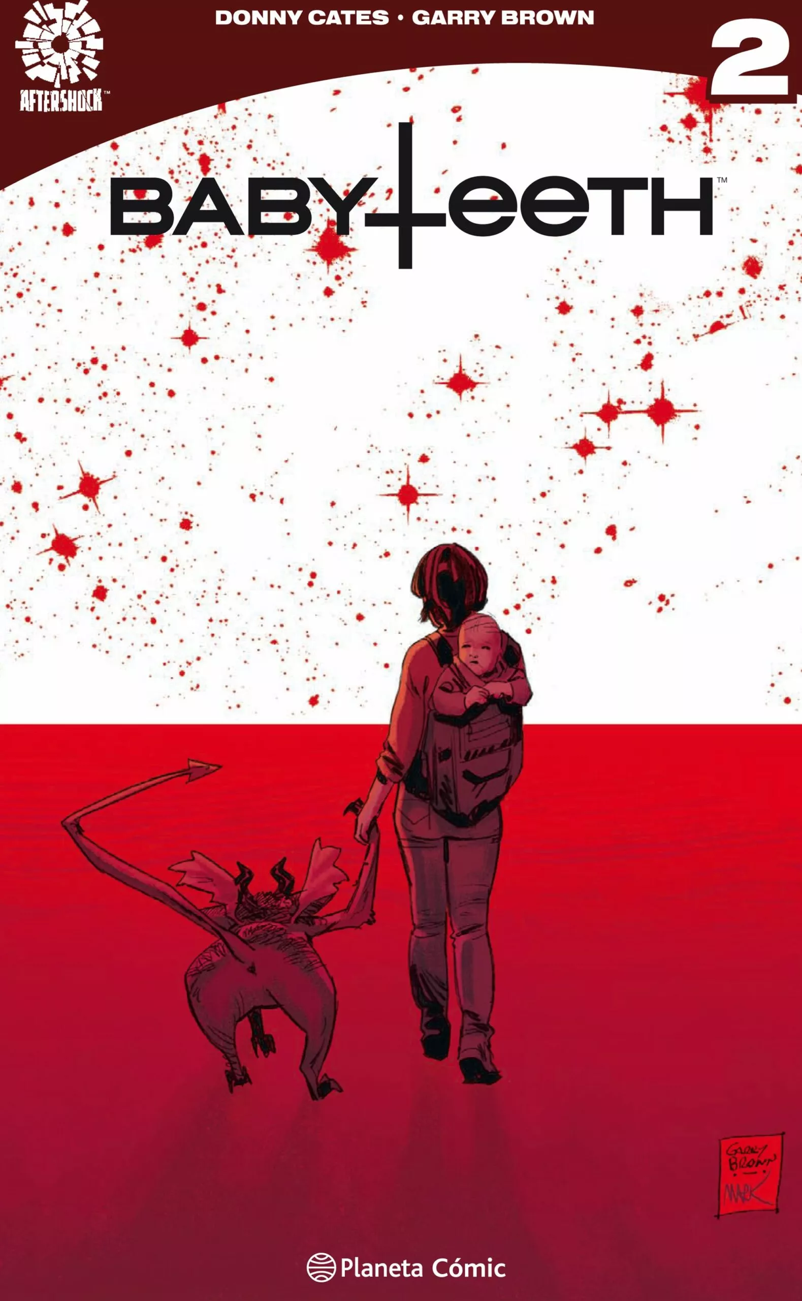 Portada del Libro Babyteeth Nº 02 de Donny Cates - 9788413410296