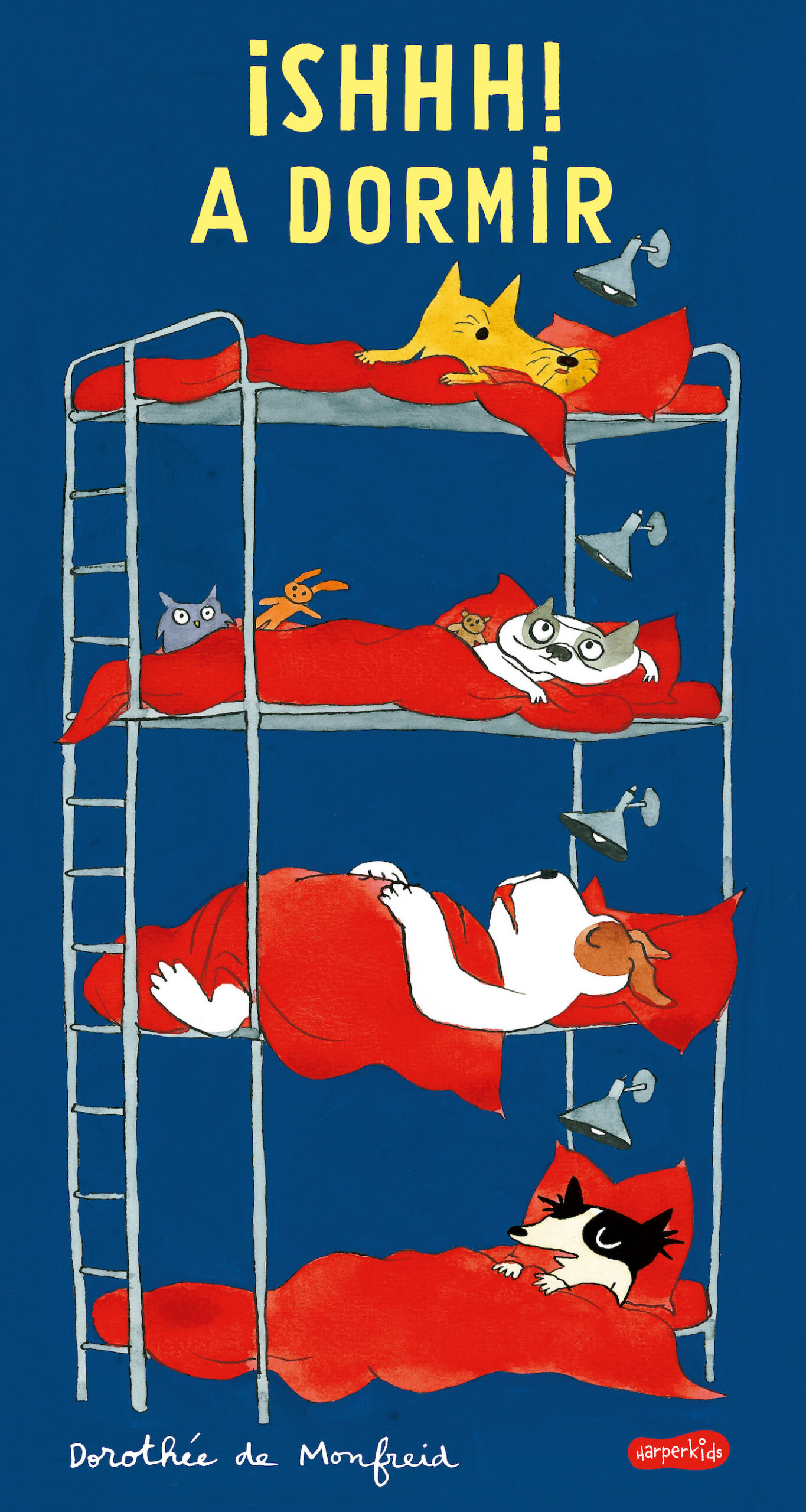 Portada del Libro ¡Shhh! A Dormir de Dorothee De Monfreid - 9788417222857