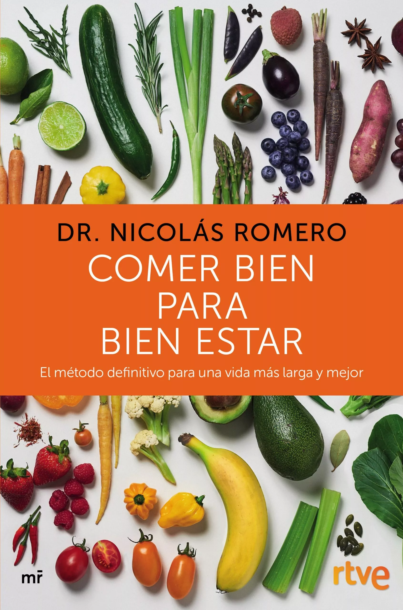 Portada del Libro Comer Bien Para Bien Estar de Dr. Nicolas Romero - 9788427046702