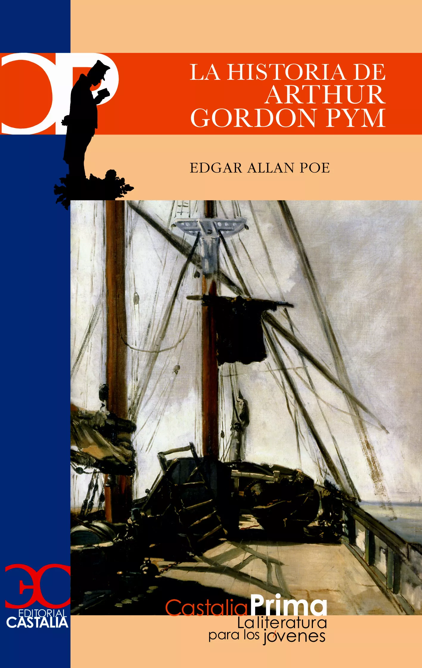 Portada del Libro La Historia De Arthur Gordon Pym de Edgar Allan Poe - 9788497402118