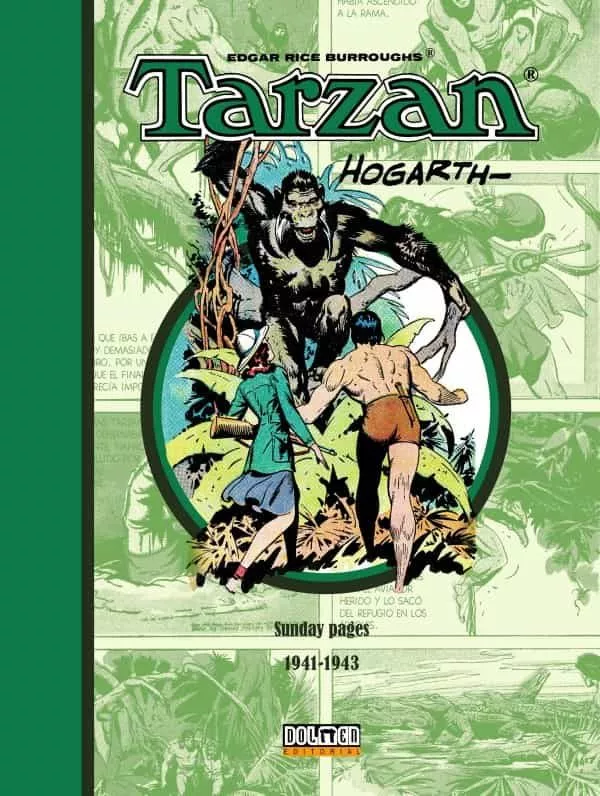 Portada del Libro Tarzan (Vol. 3) (1941-1943) de Edgar Rice Burroughs - 9788417956332