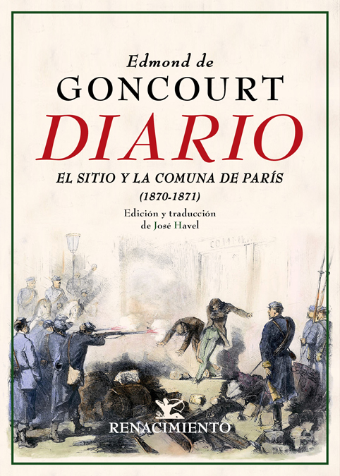 Portada del Libro Diario: Memorias De La Vida Literaria (1870-1871) de Edmond De Goncourt - 9788417950620