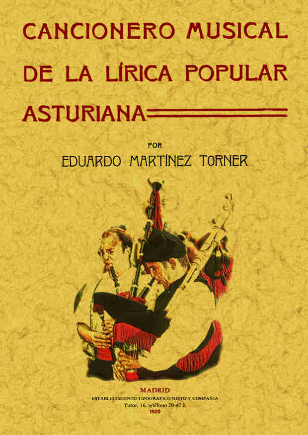 Portada del Libro Cancionero Musical Asturiano (Ed. Facsimil) de Eduardo Martinez Torner - 9788497612456