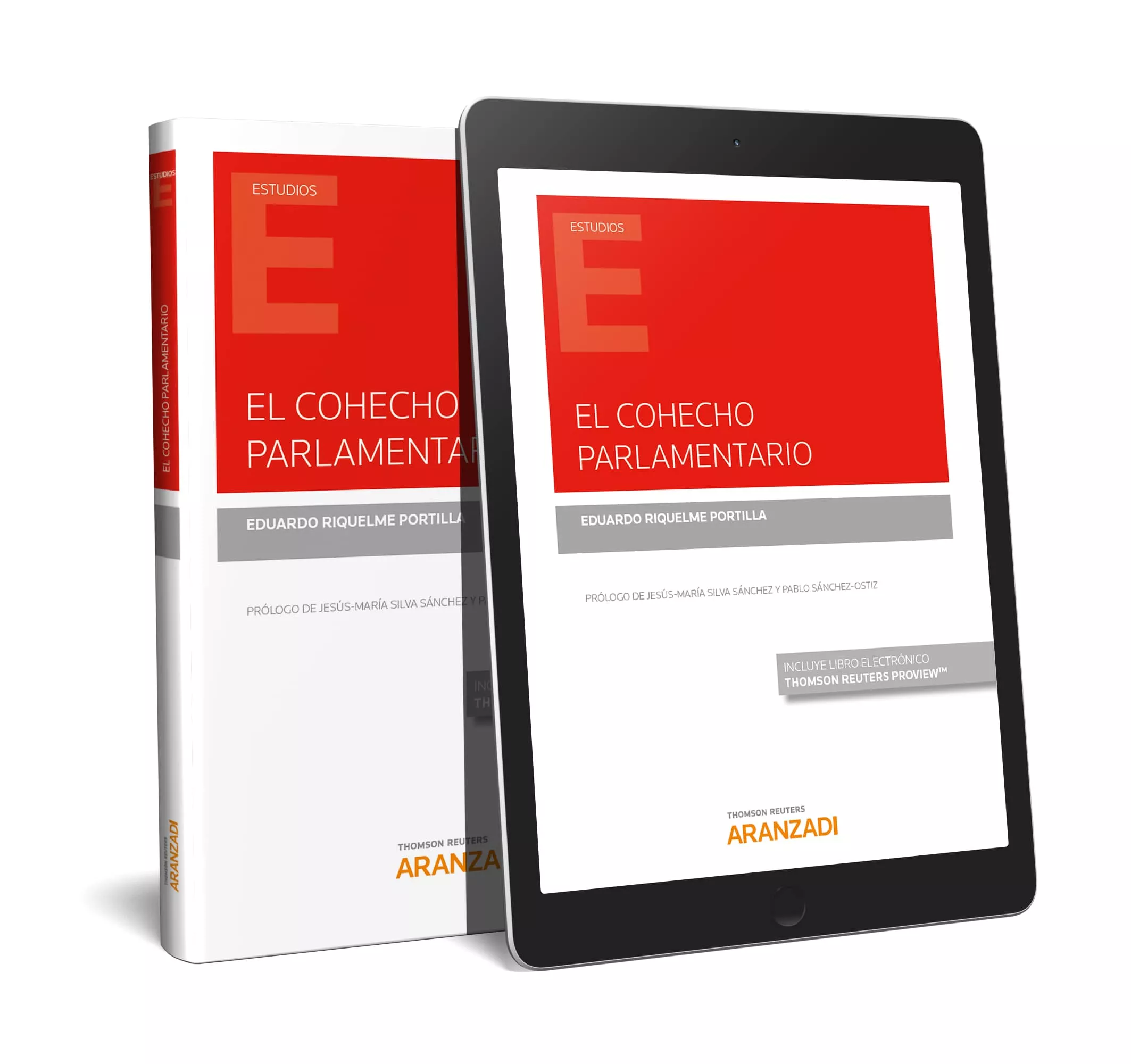 Portada del Libro El Cohecho Parlamentario de Eduardo Riquelme Portilla - 9788413088358