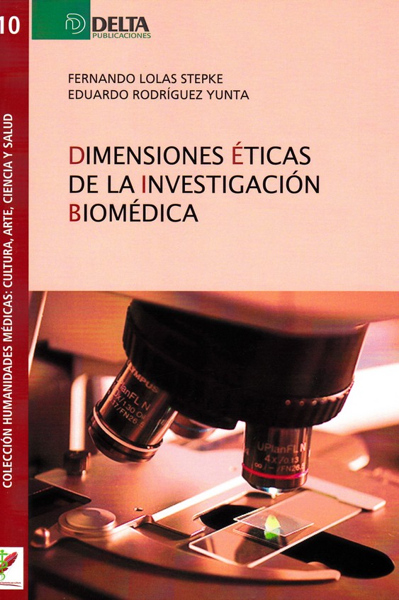 Portada del Libro Dimensiones Eticas De La Investigacion Biomedica de Eduardo Rodriguez Yunta - 9788485699445