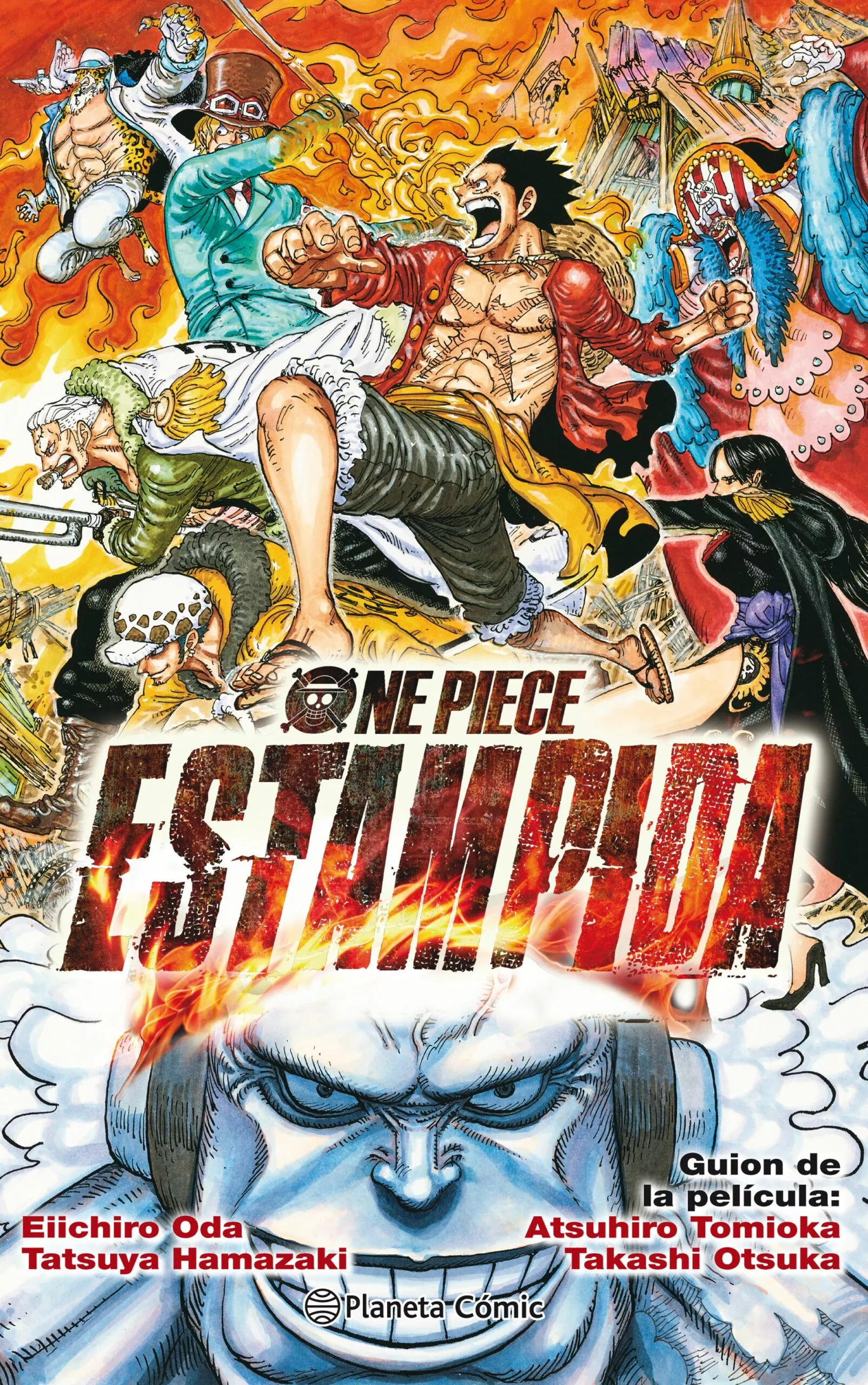 Portada del Libro One Piece Estampida de Eiichiro Oda - 9788413412122