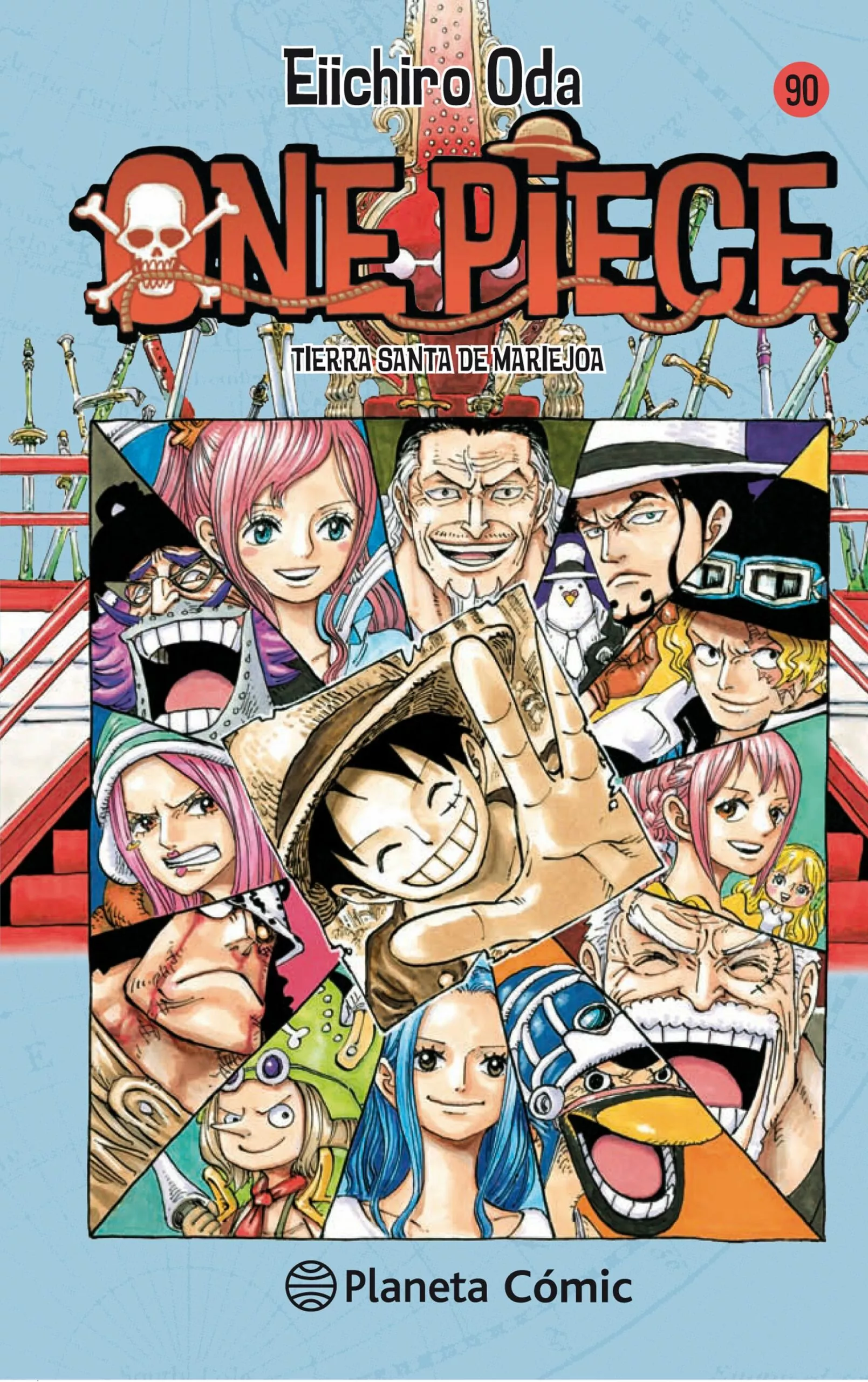 Portada del Libro One Piece Nº 90 de Eiichiro Oda - 9788491533498