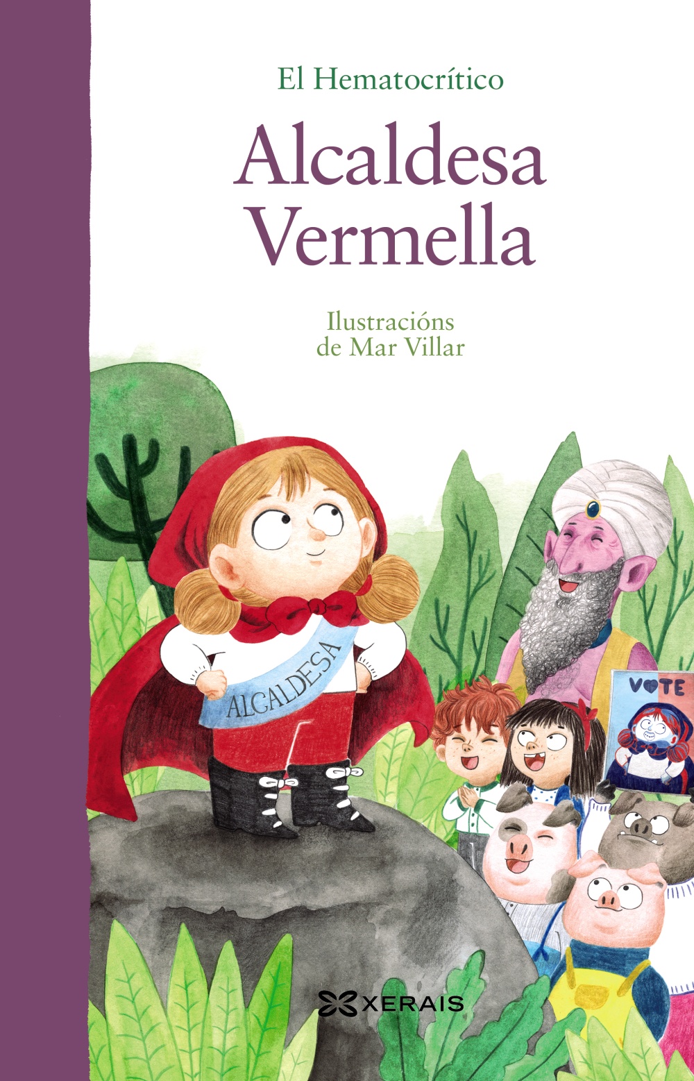 Portada del Libro Alcaldesa Vermella de El Hematocritico - 9788491216506