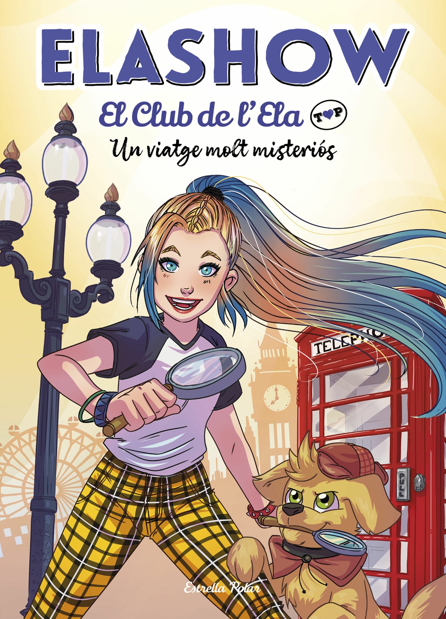 Portada del Libro Elashow. El Club De D Ela Top 2. Un Viatge Molt Misteriós de Elaia Martinez - 9788418134418