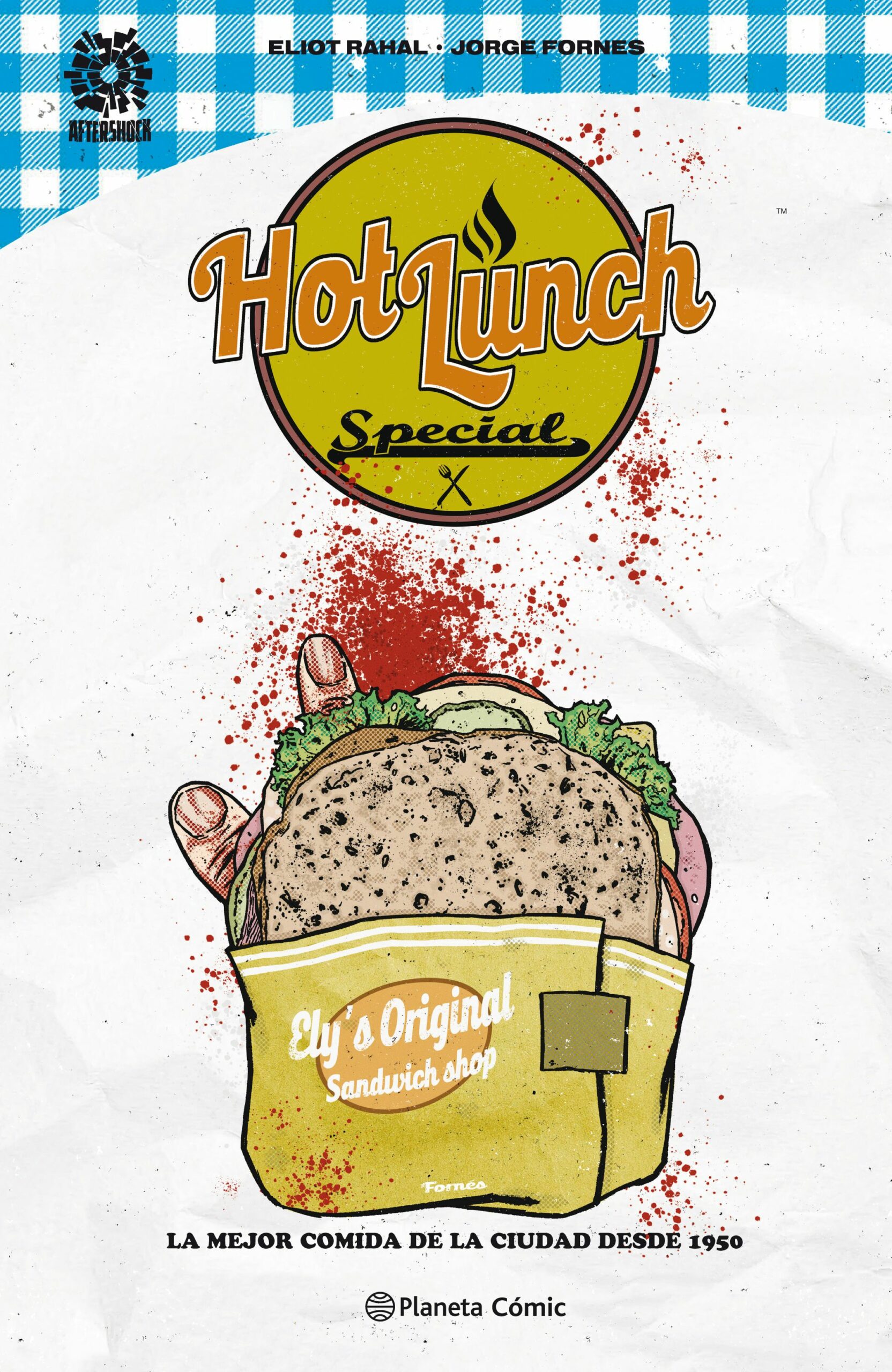 Portada del Libro Hot Lunch Special Nº01 de Eliot Rahal - 9788413410807