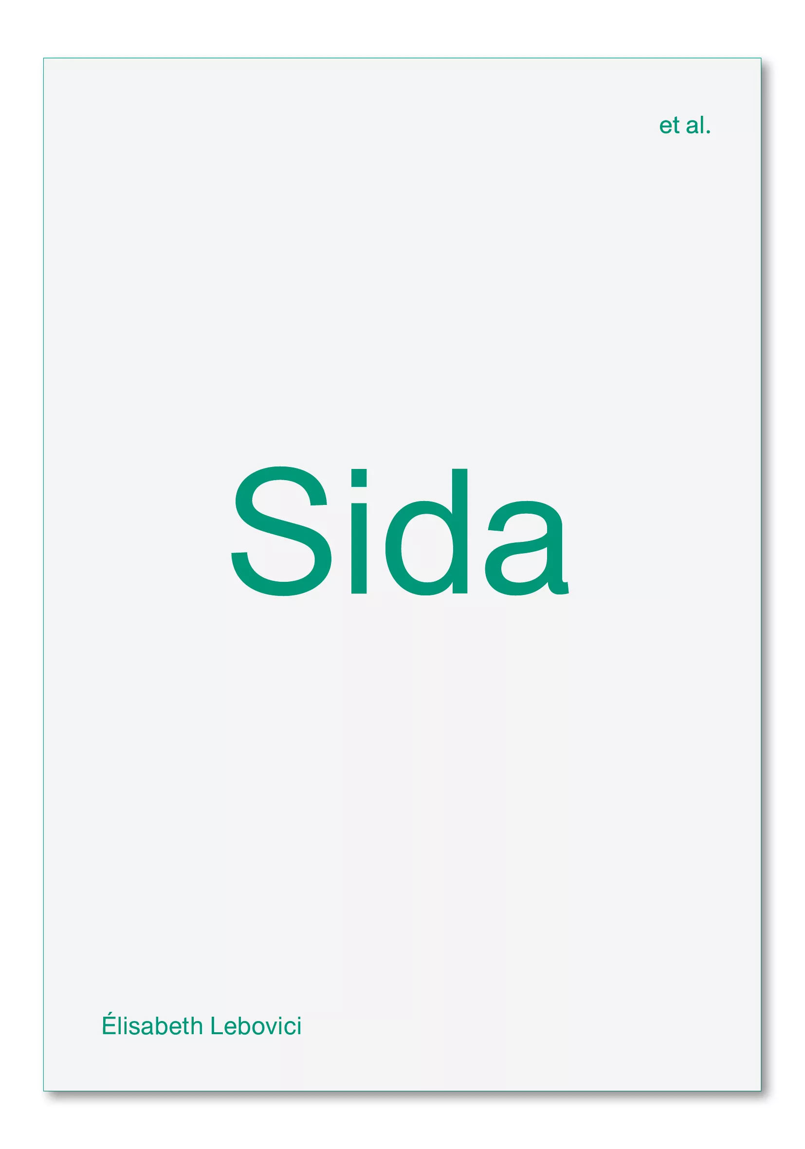 Portada del Libro Sida de Elisabeth Lebovici - 9788494992469