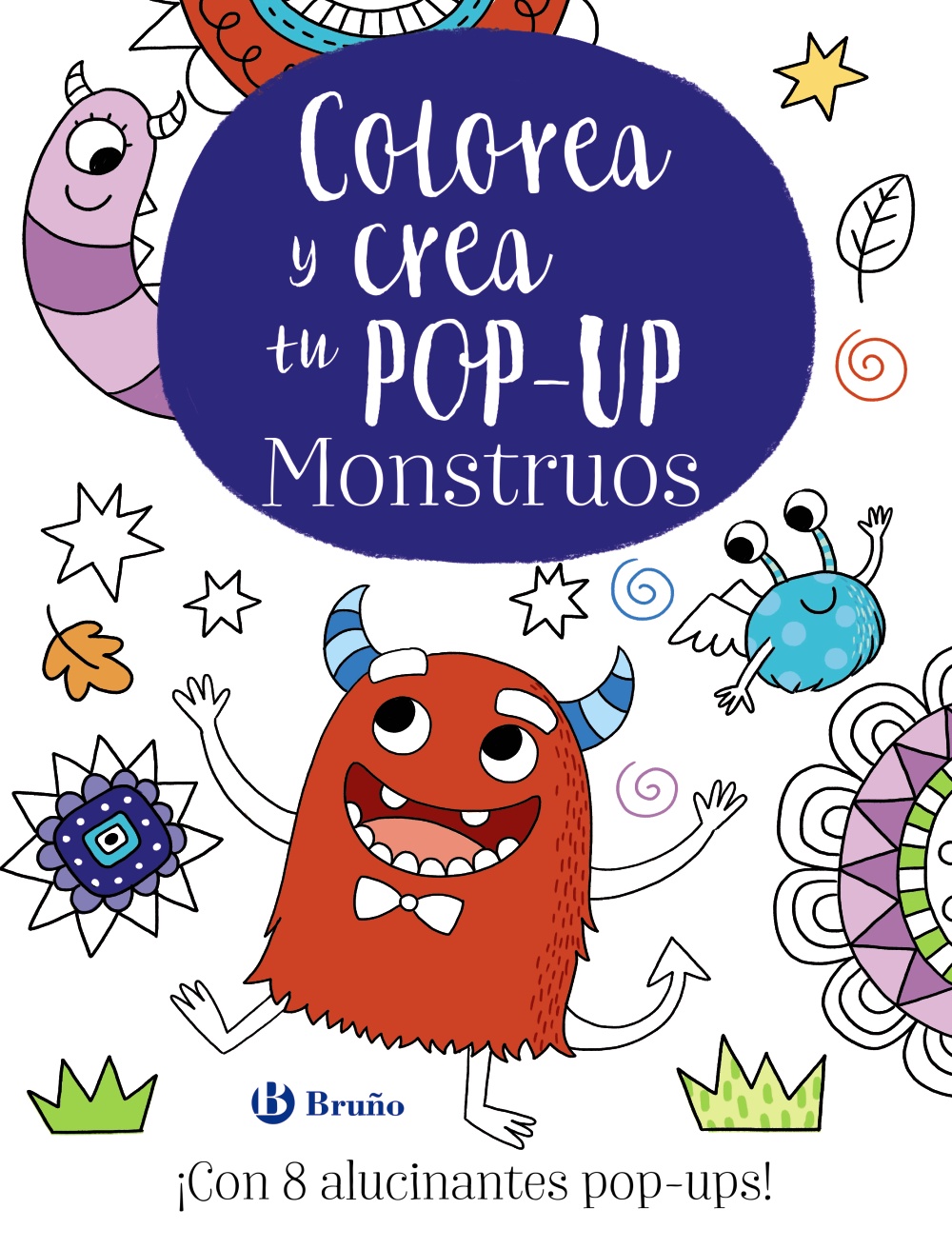 Portada del Libro Monstruos: Colorea Y Crea Tu Pop-Up de Elizabeth Golding - 9788469628737