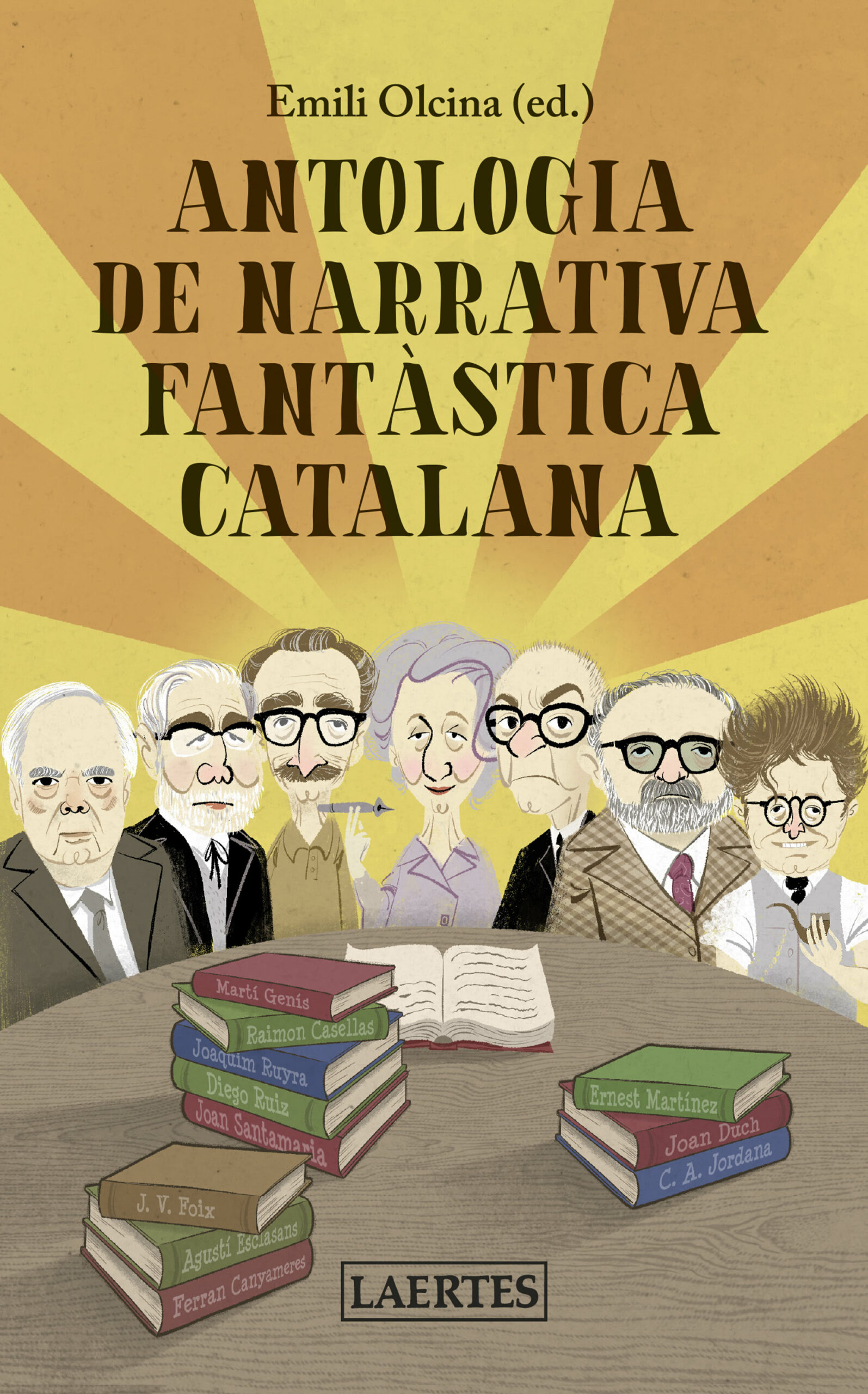 Portada del Libro Antologia Narrativa Fantastica Catalana (Cat) de Emili Olcina - 9788418292019