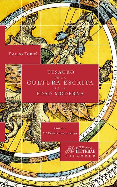Portada del Libro Tesauro De La Cultura Escrita En La Edad Moderna de Emilio Torne - 9788496049857