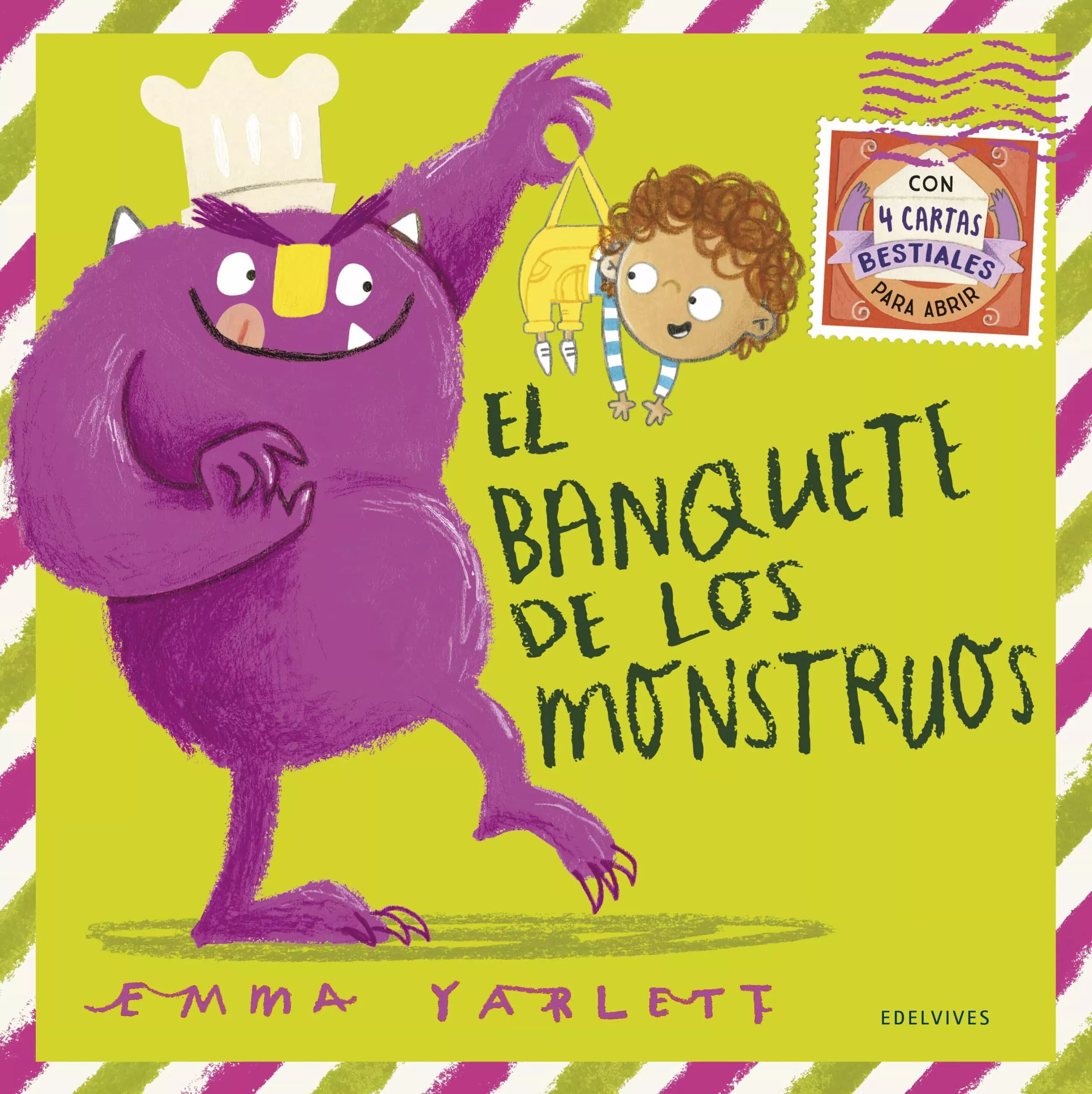 Portada del Libro El Banquete De Los Monstruos (Incluye 4 Cartas) de Emma Yarlett - 9788414022993
