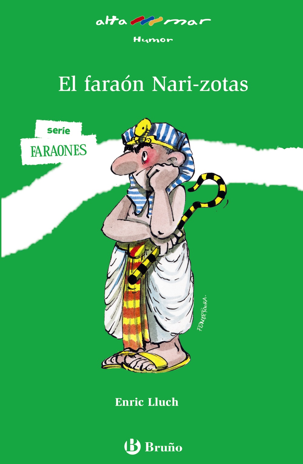 Portada del Libro El Faraon Nari-Zotas de Enric Lluch - 9788421698617