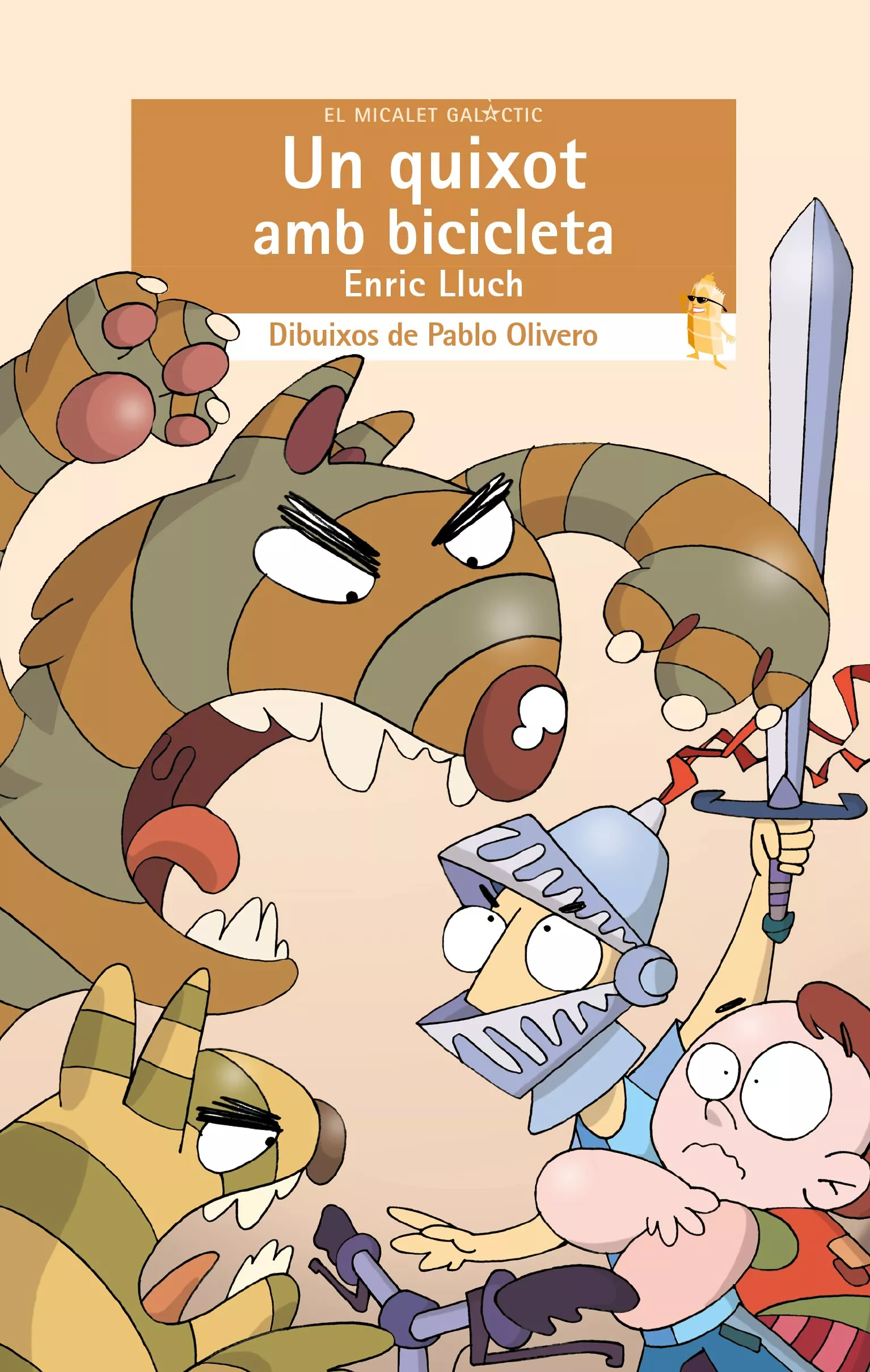 Portada del Libro Un Quixot Amb Bicicleta de Enric Lluch - 9788476609866