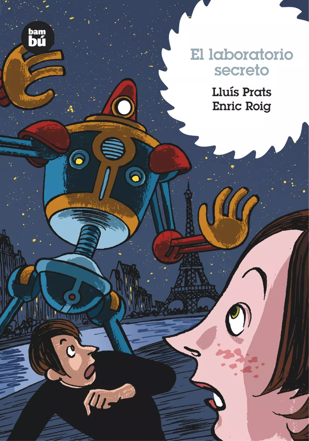 Portada del Libro El Laboratorio Secreto (Bambu) de Enric Roig - 9788483430149