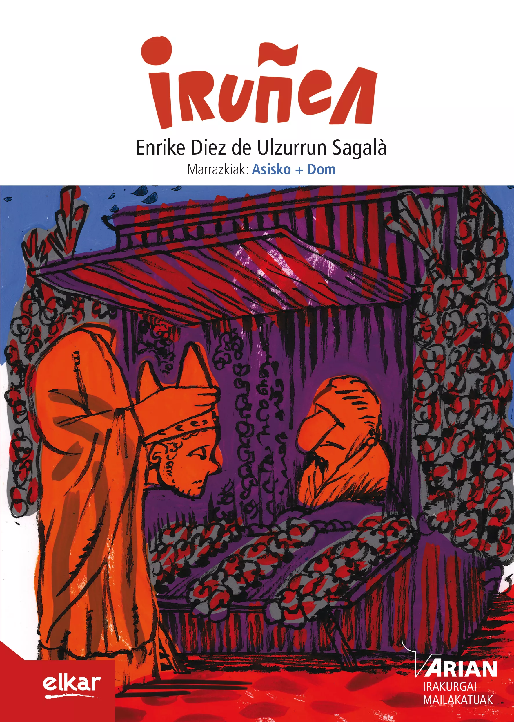 Portada del Libro Iruñea B1 de Enrike Diez De Ulzurrun - 9788490279526