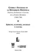 Portada del Libro Guerra Y Sociedad En La Monarquia Hispanica: Politica Estrategia Y Cul de Enrique Garcia Hernan - 9788400084912