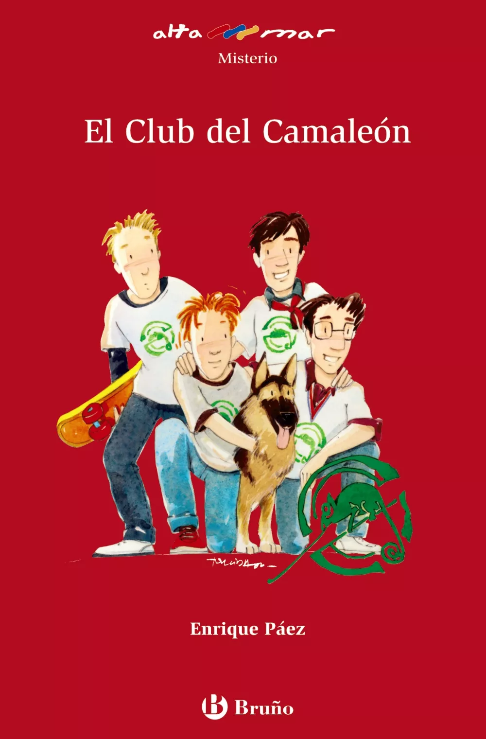 Portada del Libro El Club Del Camaleon de Enrique Paez - 9788421696729
