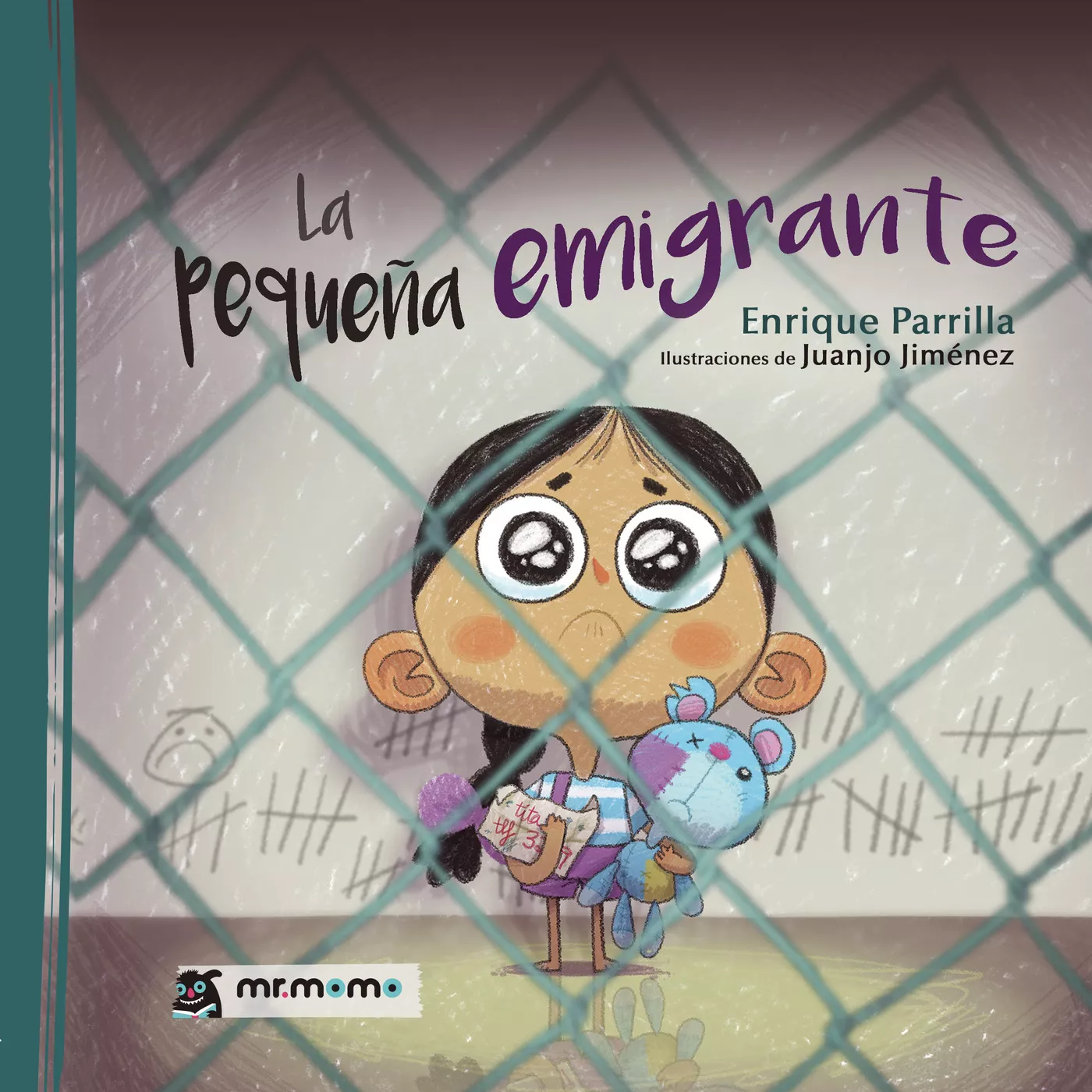 Portada del Libro La Pequeña Emigrante de Enrique Parrilla - 9788418070082