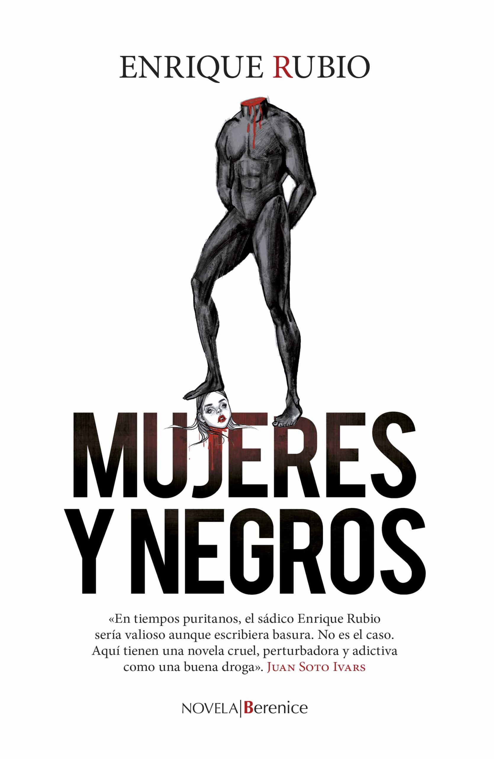 Portada del Libro Mujeres Y Negros de Enrique Rubio - 9788418089565