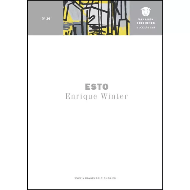 Portada del Libro Esto de Enrique Winter - 9788494946073